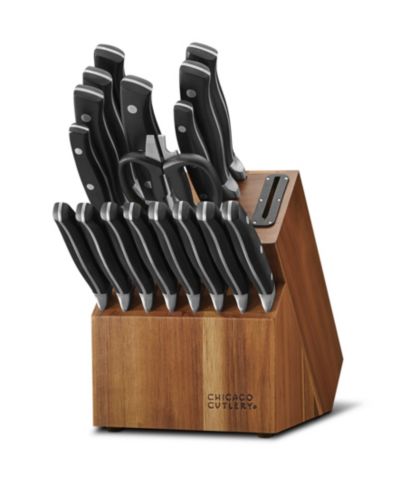 Chicago Cutlery Набор ножей Insignia Classic, 18 шт. с подставкой и встроенной точилкой