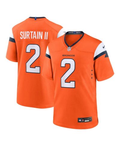 Nike мужской джерси Patrick Surtain II Denver Broncos Game
