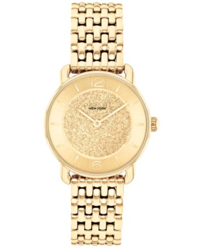 COACH Женские золотые часы Elliot Stainless Steel 28mm