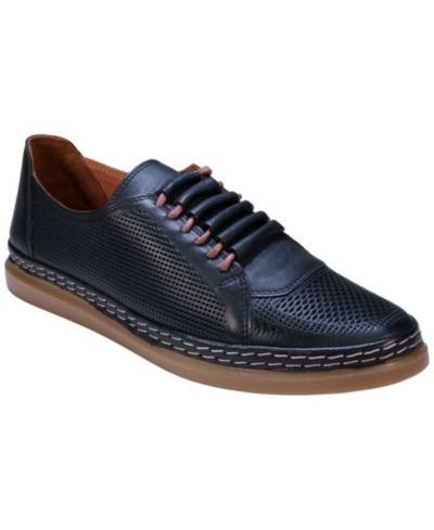Женские кожаные кроссовки Cools 21 Oscar Hidden Lace Perforated