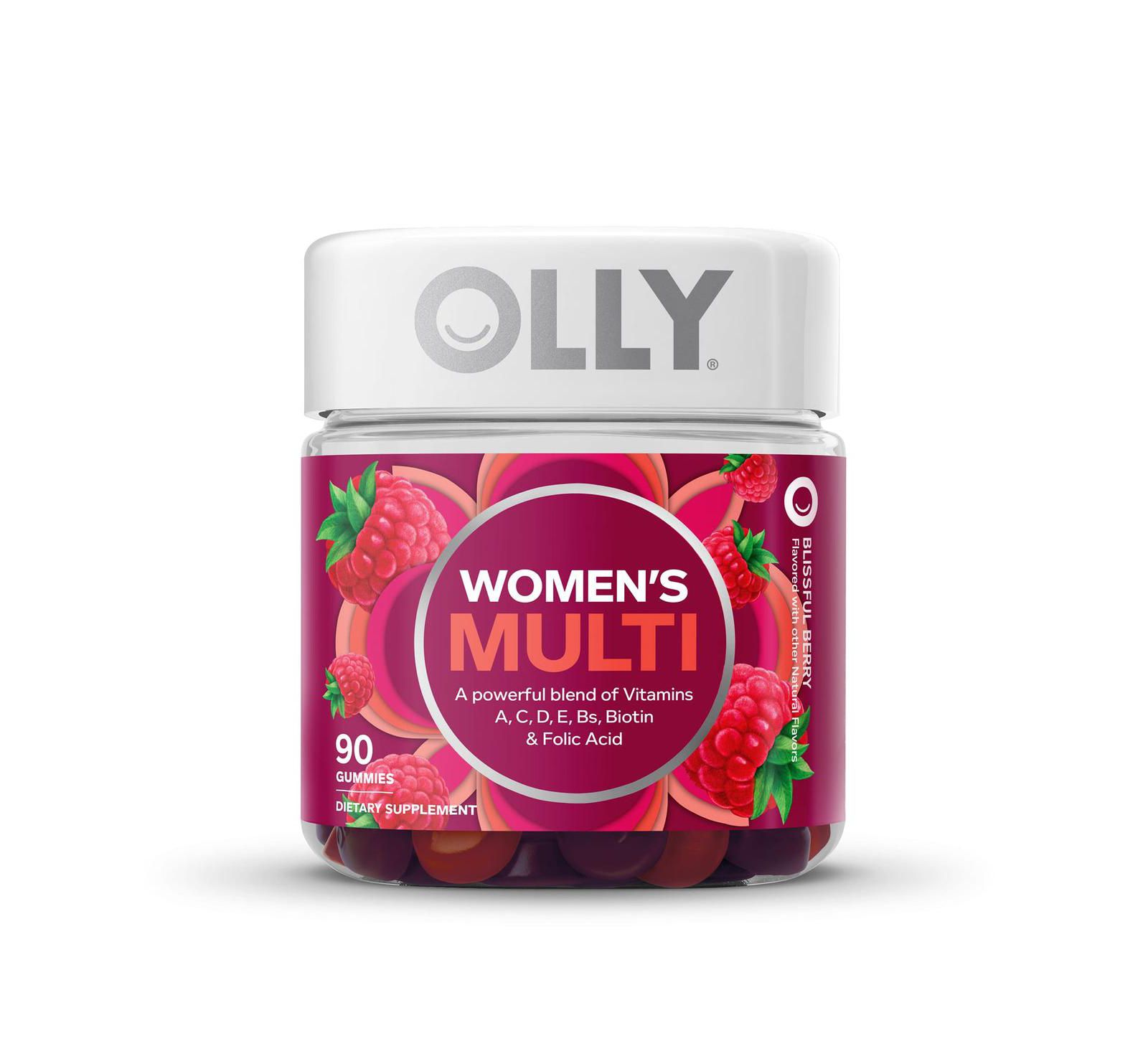 OLLY Olly The Perfect Women's Multi, Blissful Berry, 90 жевательных мармеладок
