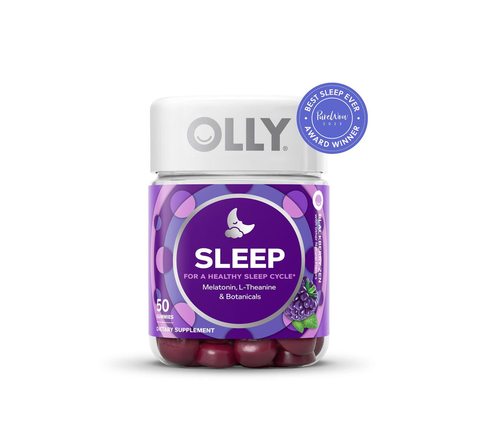 Olly Restful Sleep Blueberry Zen, 0, 50 Gummies
