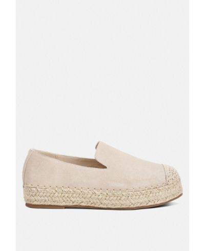 Ellerie suede flatform heel espadrilles