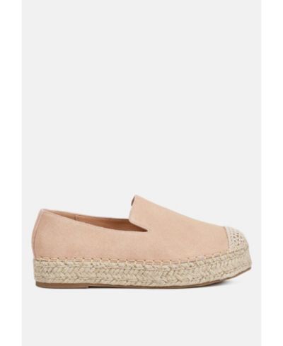 Ellerie suede flatform heel espadrilles