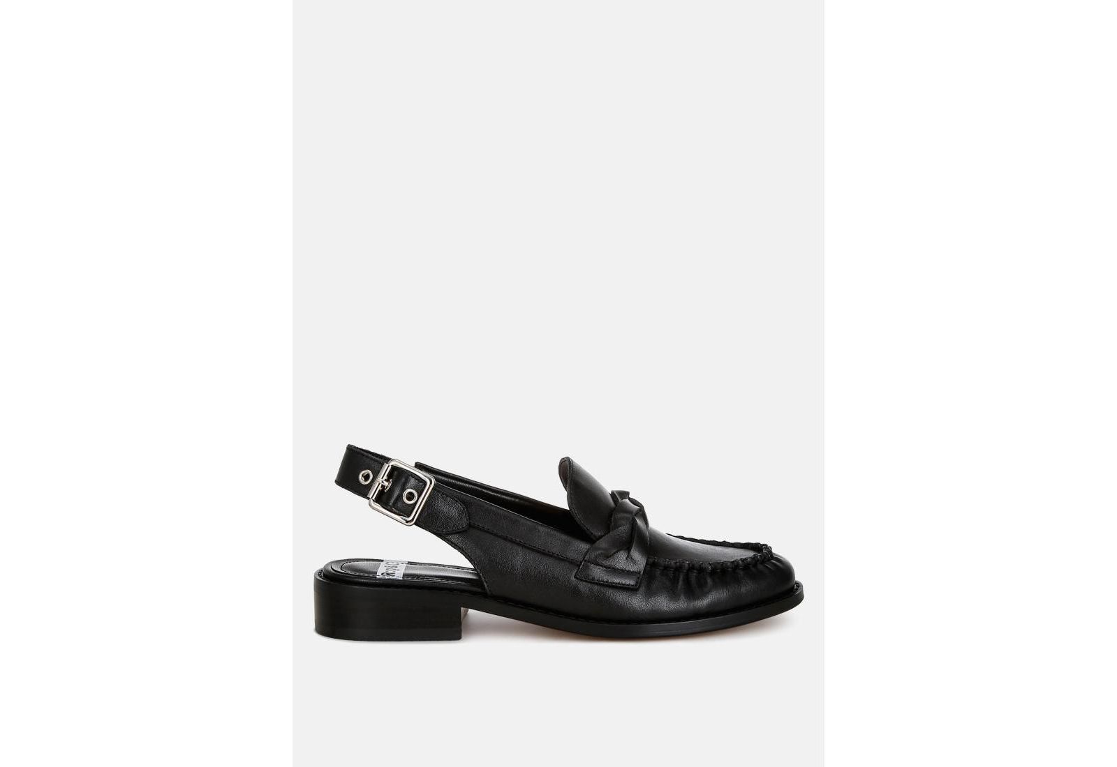 Jemykin genuine leather loafer sandals