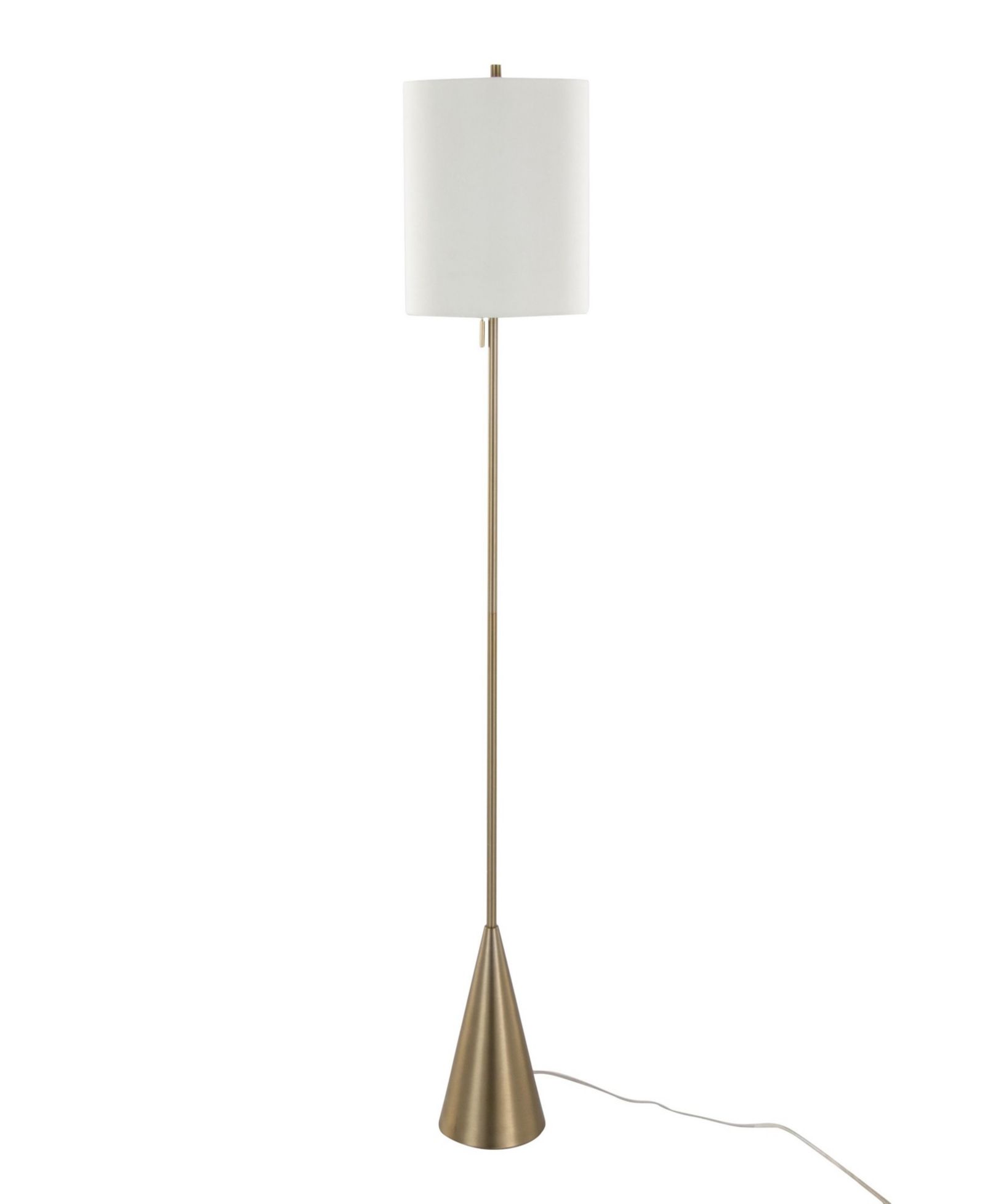 Lumisource Cone 64" Contemporary Metal Floor Lamp