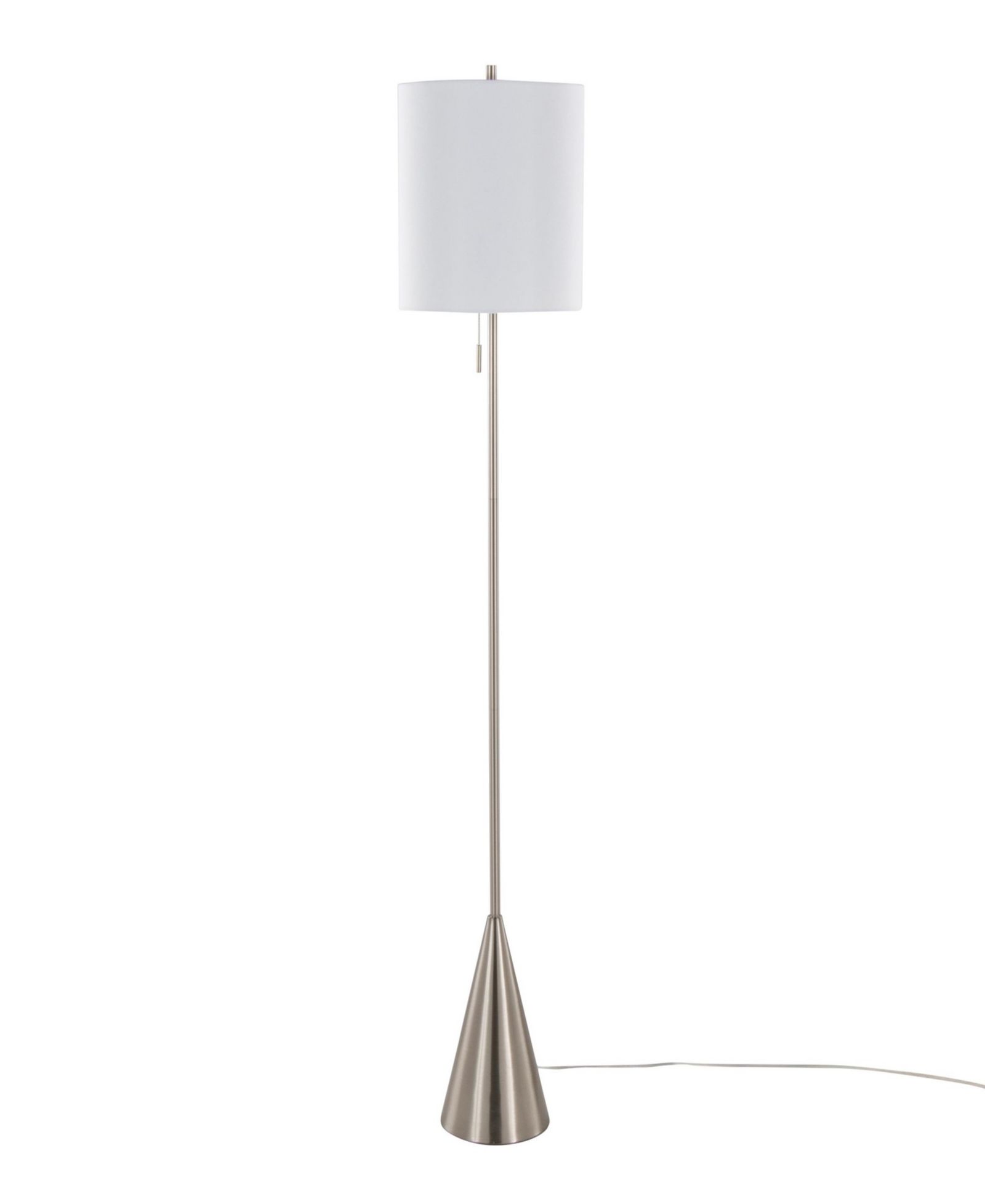 Современный металлический напольный торшер Lumisource Cone 64"