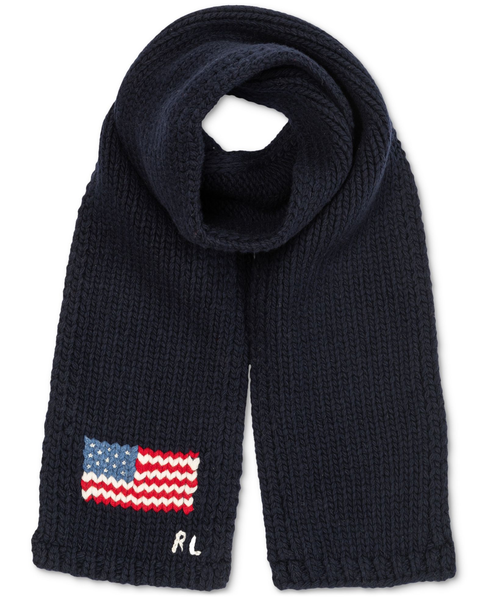 Шарф Polo Ralph Lauren Men's Intarsia Flag