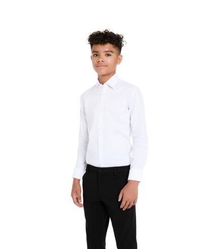 Kenneth Cole Reaction Classic Fit классическая рубашка для мальчиков