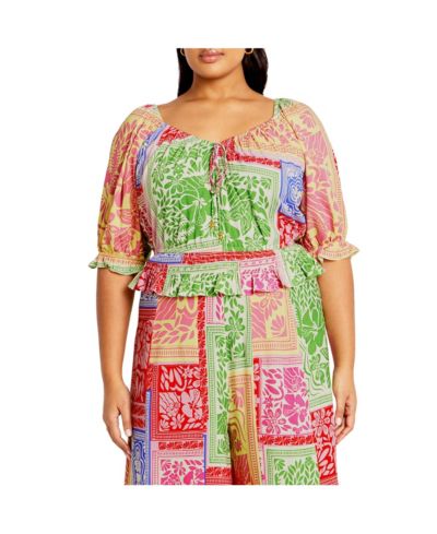CITY CHIC Women's Love Anthem Top
