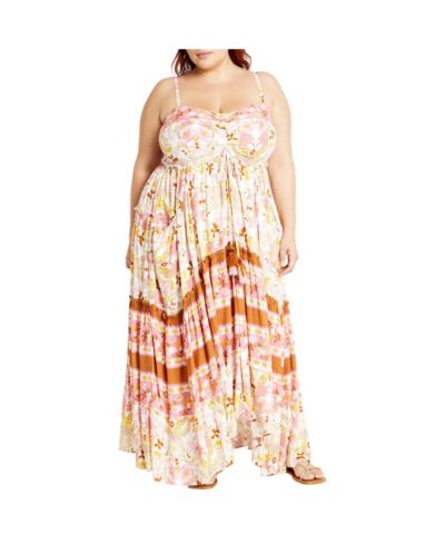 CITY CHIC Women's Lilah Love Maxi Dress