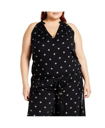 CITY CHIC Women's Sky Top
