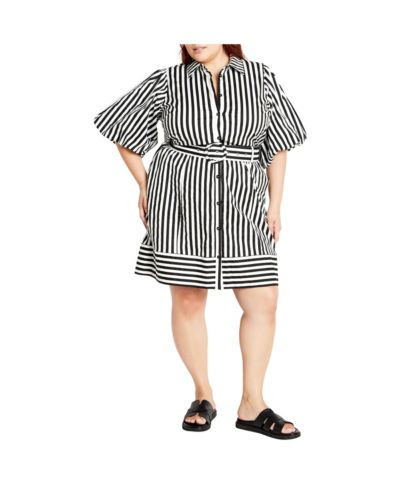 Женское платье CITY CHIC Stripe May