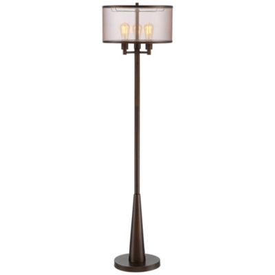 Franklin Iron Works напольный торшер Durango Rustic Farmhouse 62" Tall