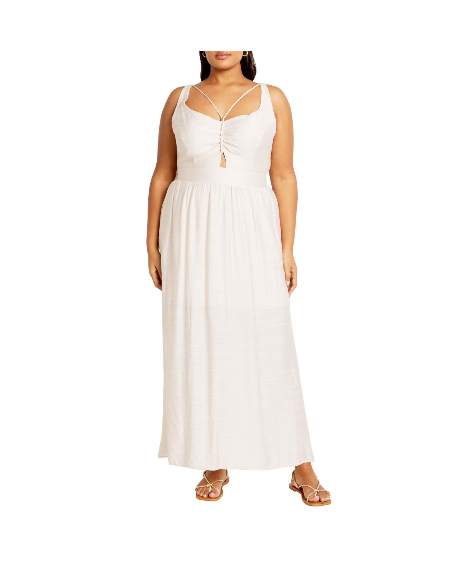 Платье Iman Plus Size от CITY CHIC