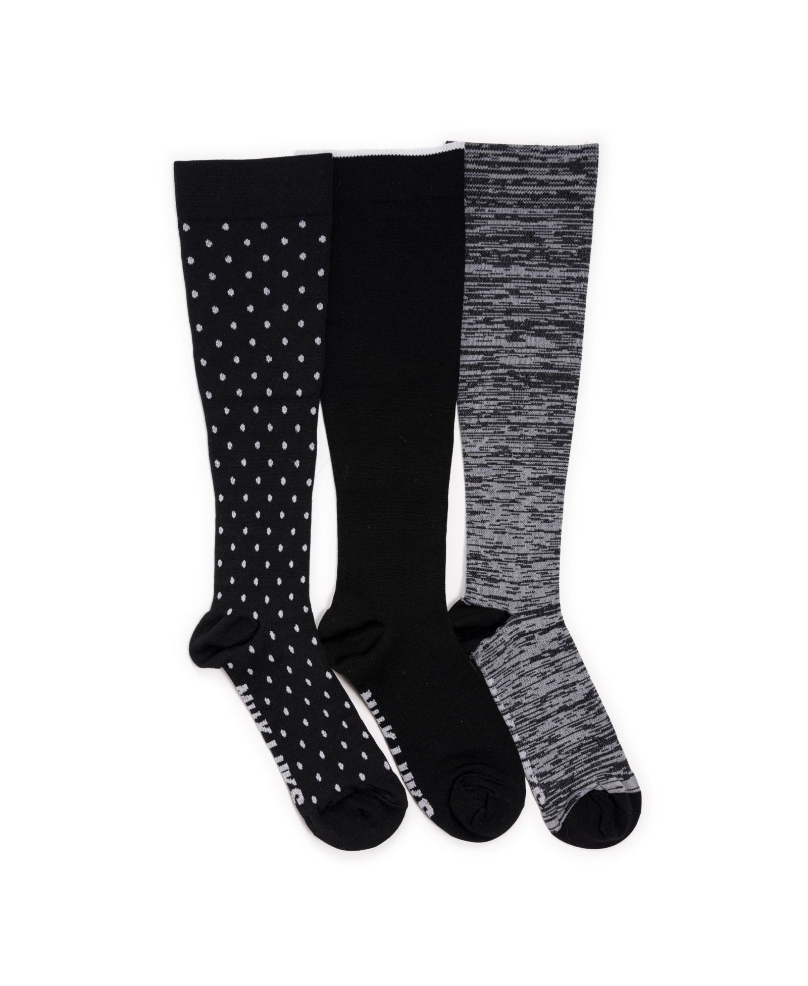 Женские компрессионные носки MUK LUKS, 3 пары