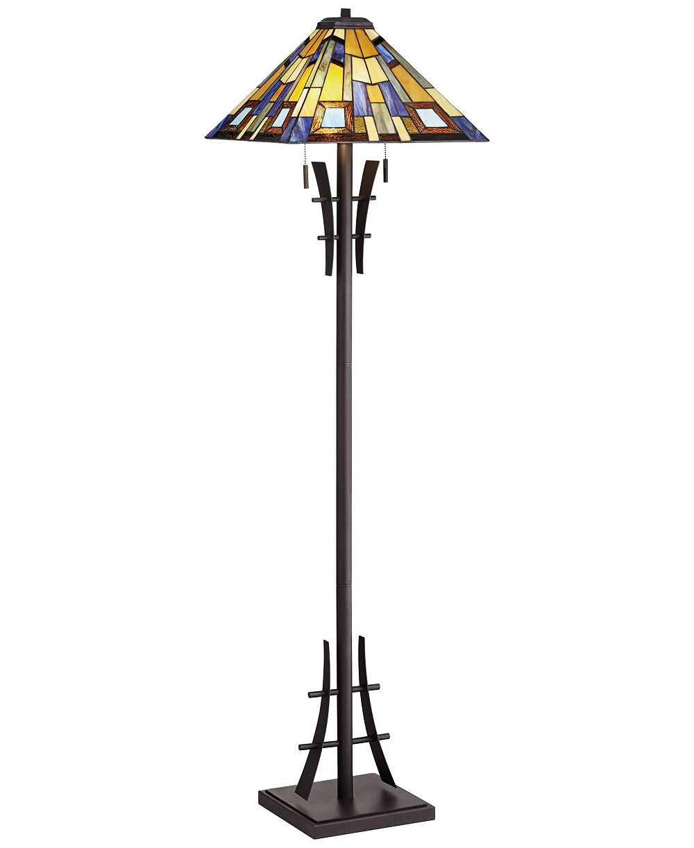 Robert Louis Tiffany напольный светильник Rustic Mission, 62"