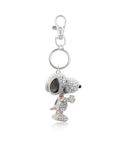 Peanuts Snoopy Pave 3D Bling брелок, аксессуар для сумки и рюкзака