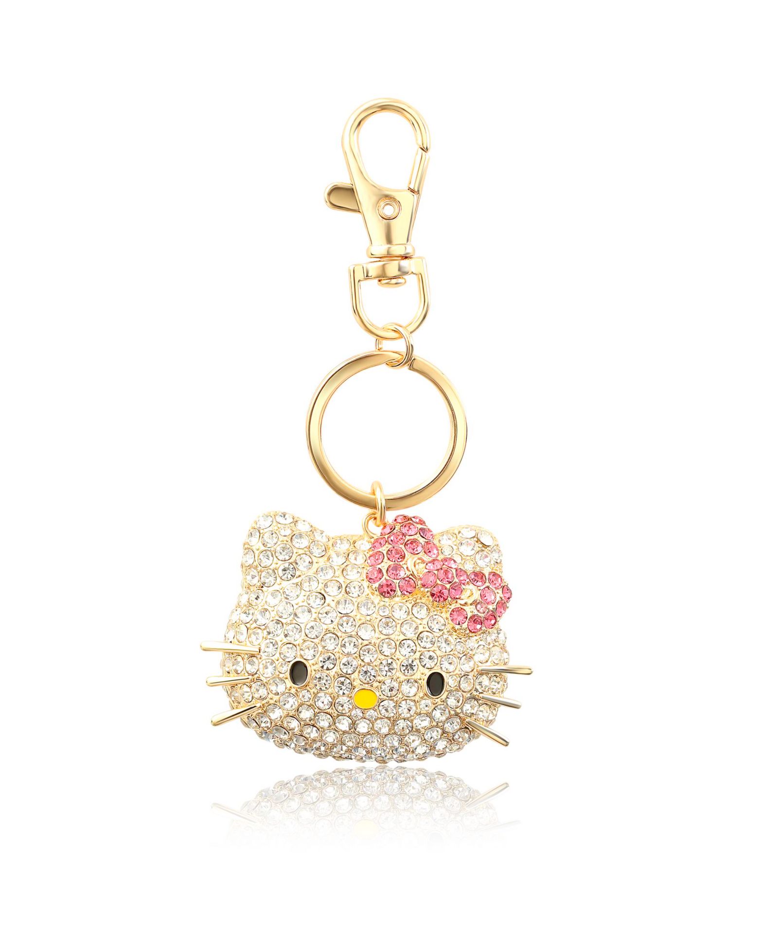 Брелок Hello Kitty Sanrio Face Pave 3D Bling