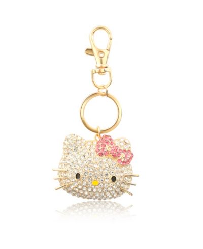Брелок Hello Kitty Sanrio Face Pave 3D Bling