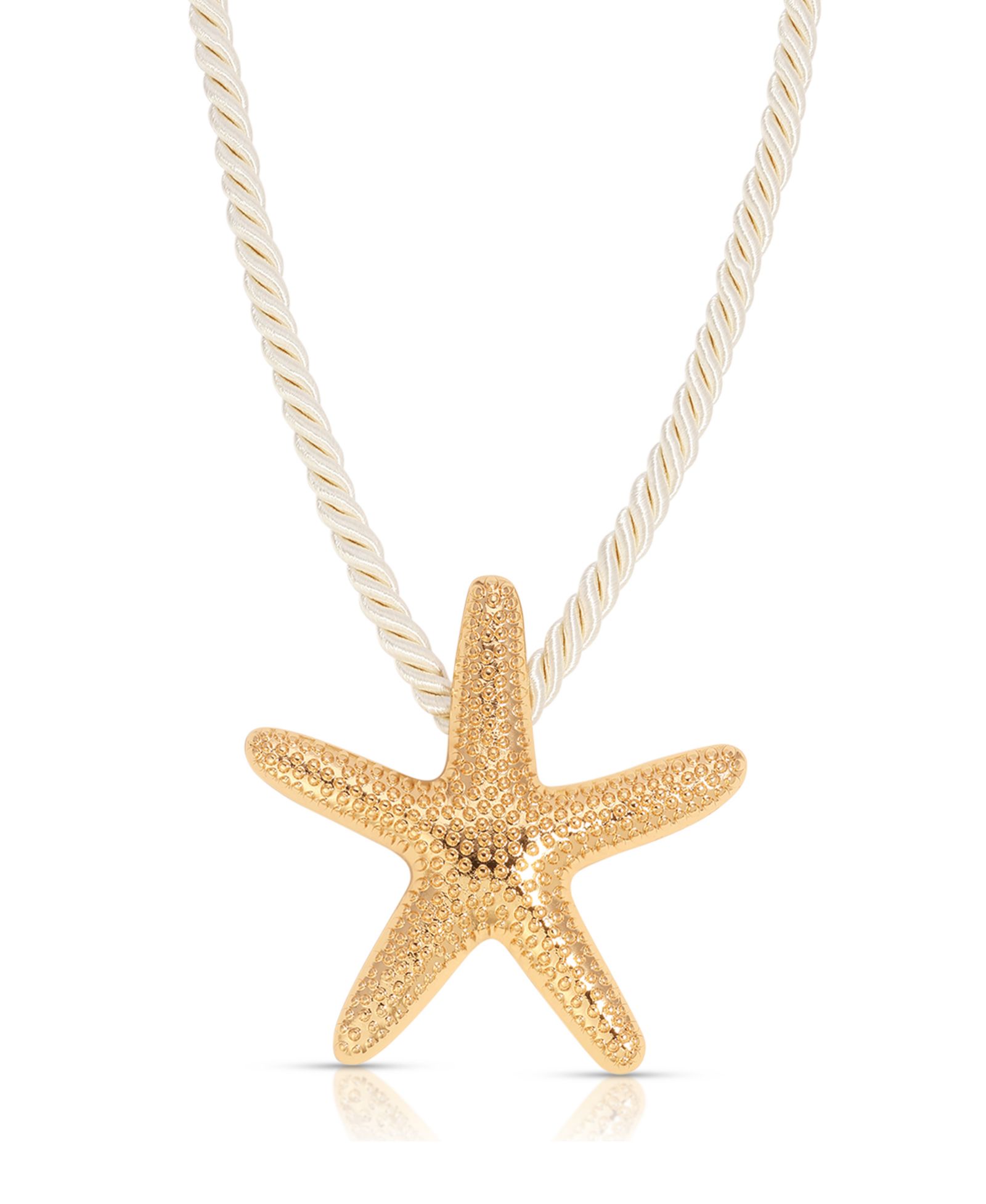 Подвеска ETTIKA Silk Cord Starfish из шелкового шнура