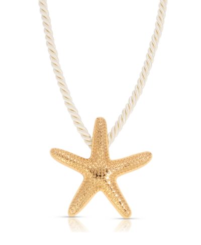 Подвеска ETTIKA Silk Cord Starfish из шелкового шнура
