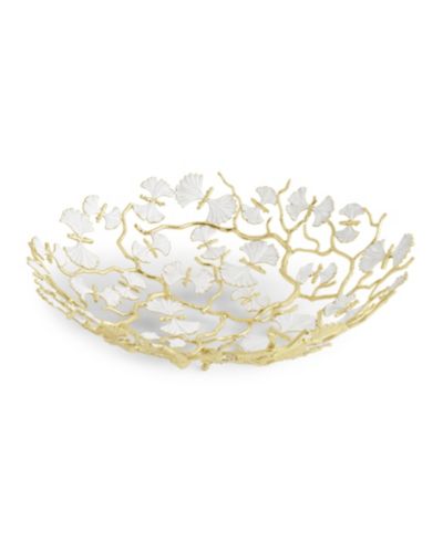 Michael Aram Butterfly Ginkgo Gold Centerpiece Platter