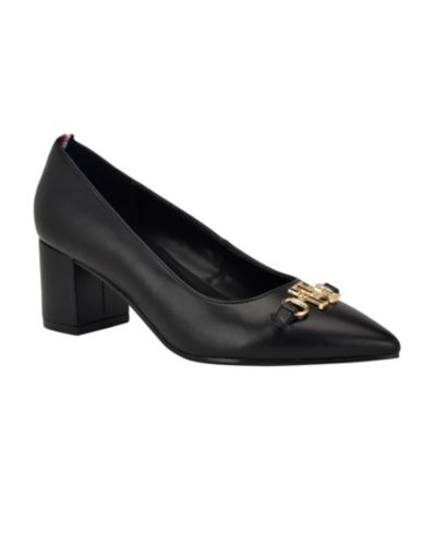 Женские туфли Tommy Hilfiger Nanya Block Heel Classic Pumps