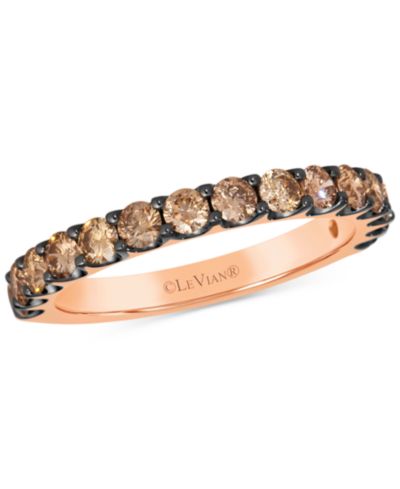 Кольцо Le Vian Chocolatier® Chocolate Diamond Band (1 ct. t.w) в 14k Gold
