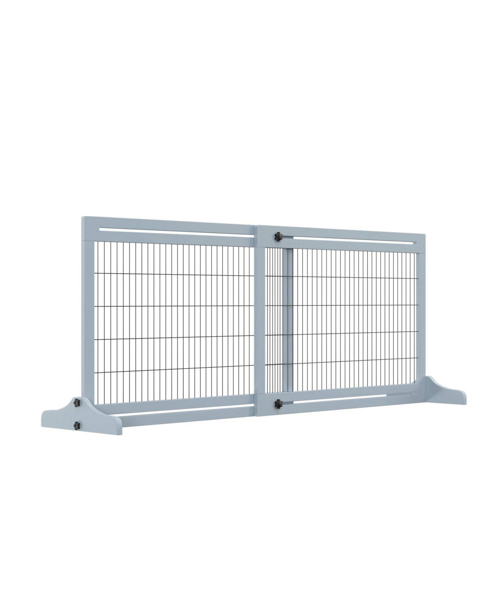 PawHut 71" Slide-Adjust Freesding Pet Gate for Small Dogs Indoor