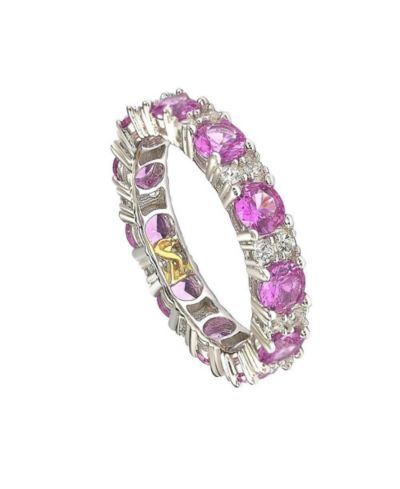 Кольцо-band Suzy Levian из Sterling Silver с сапфирами