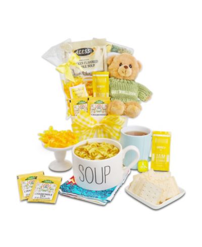 Alder Creek Gift Baskets Hugs Well Wishes, 7 Piece