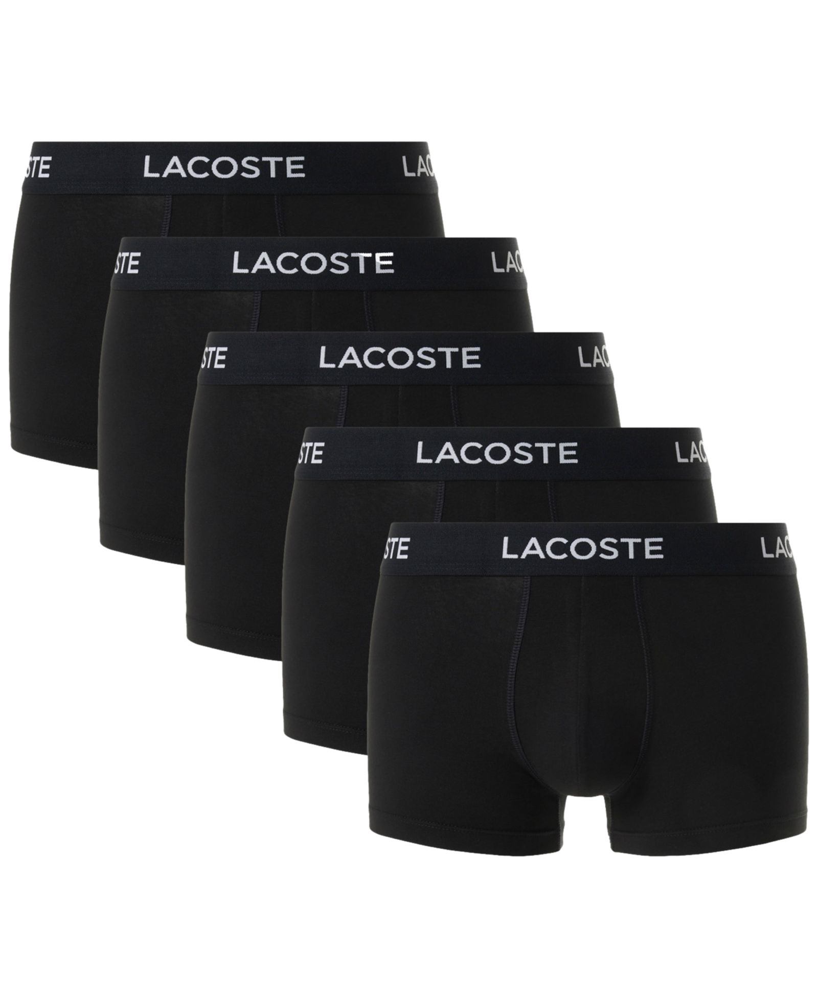 Men's Cotton Stretch Trunks, 5 - Pack
