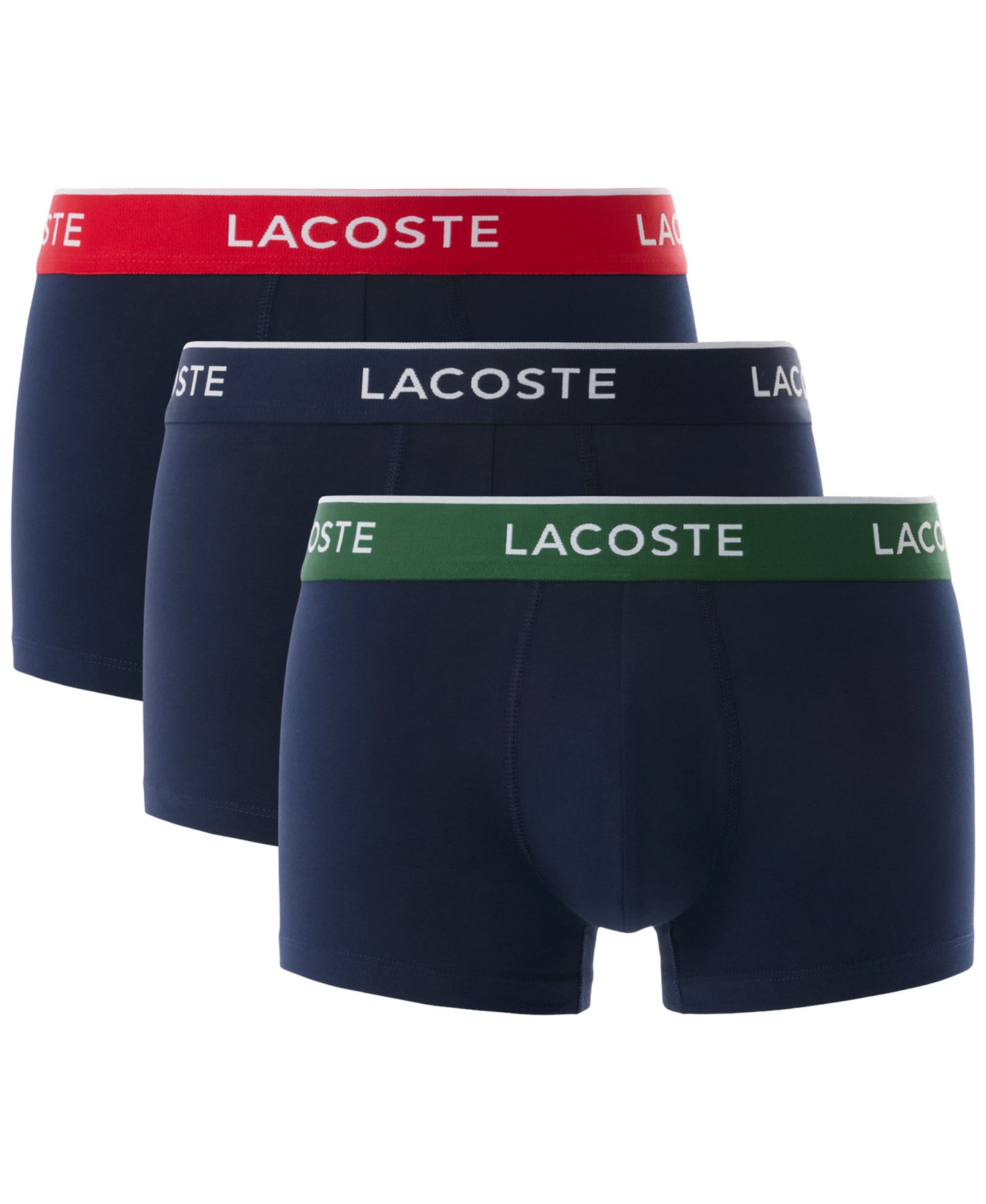 Men's Cotton Stretch Trunks, 3-Pack
