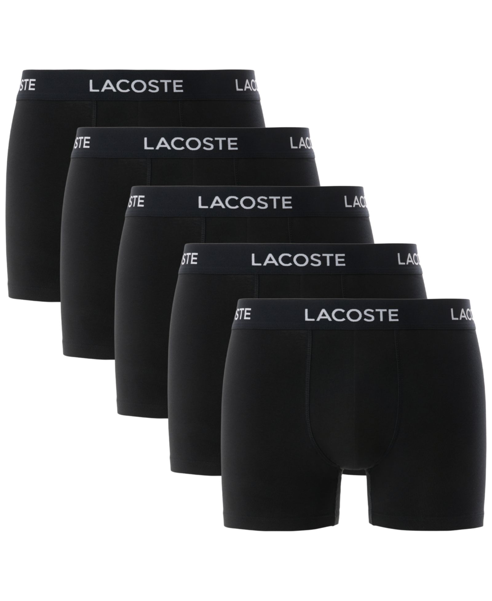 Men's Cotton Stretch Boxer Briefs, 5- Pack