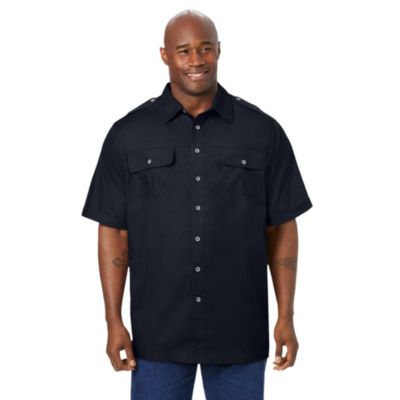 Мужская рубашка Boulder Creek by KingSize Short-Sleeve Pilot Shirt
