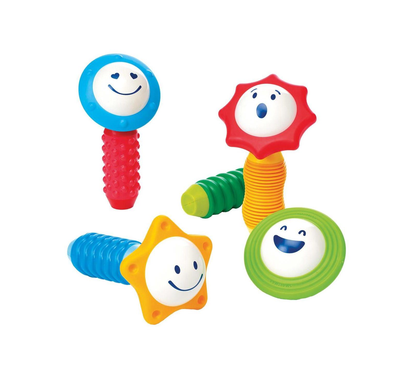 Магнитный игровой набор Smart Toys and Games SmartMax My First Sounds and Senses Building Set