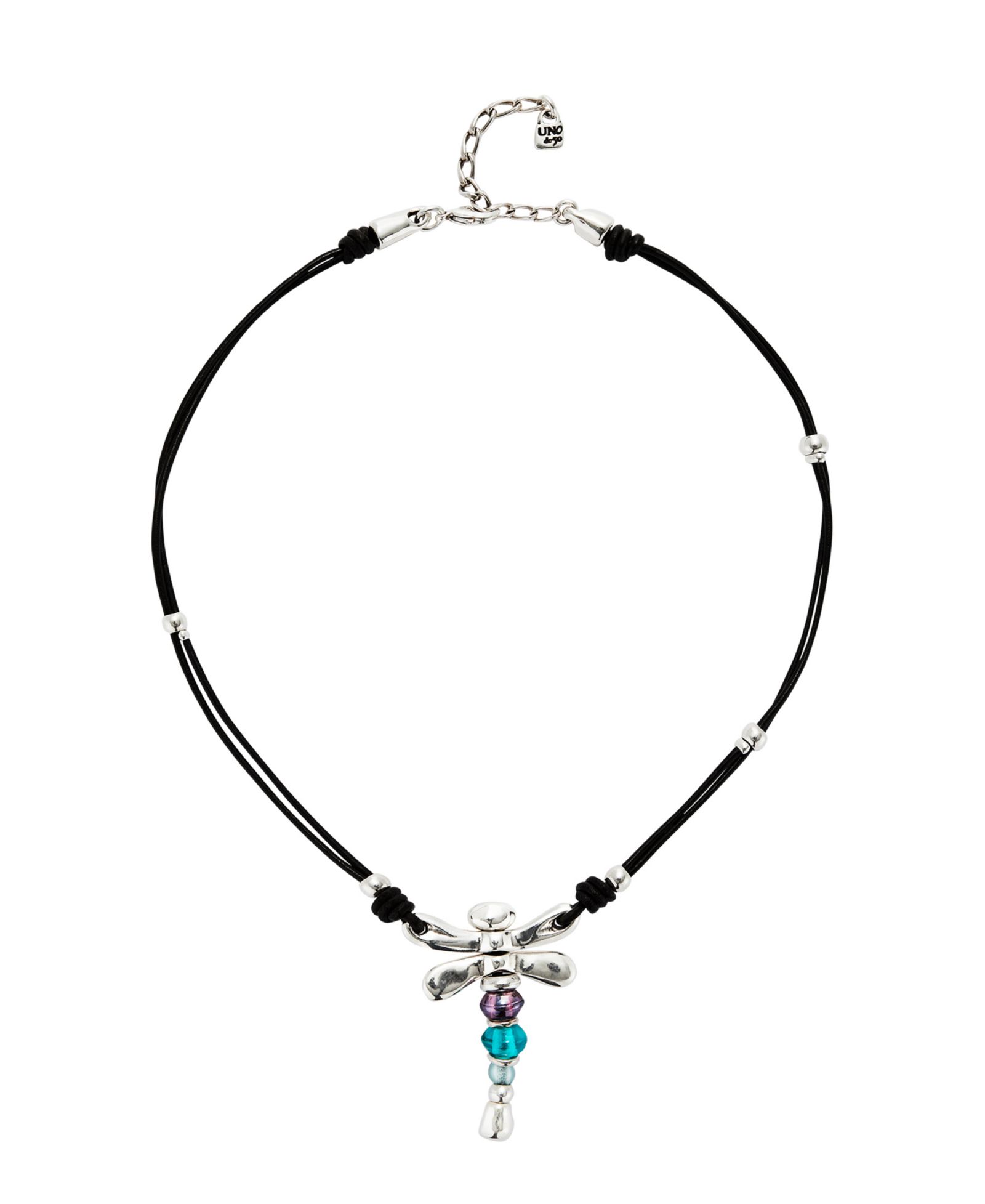 UNOde50 Sliver Plated Dragonfly Collar Necklaces