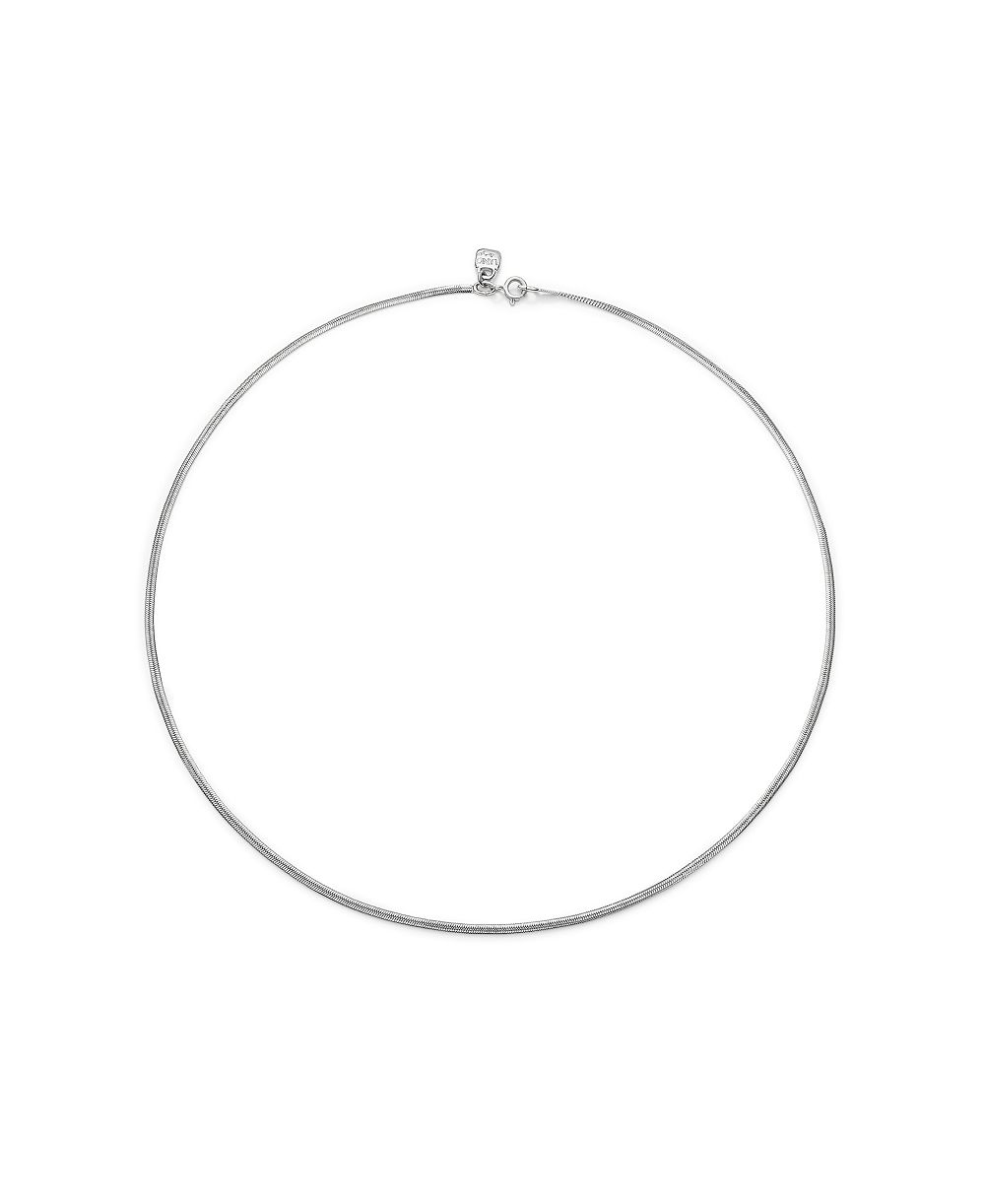 UNOde50 Silver Metal Alloy Long Necklace