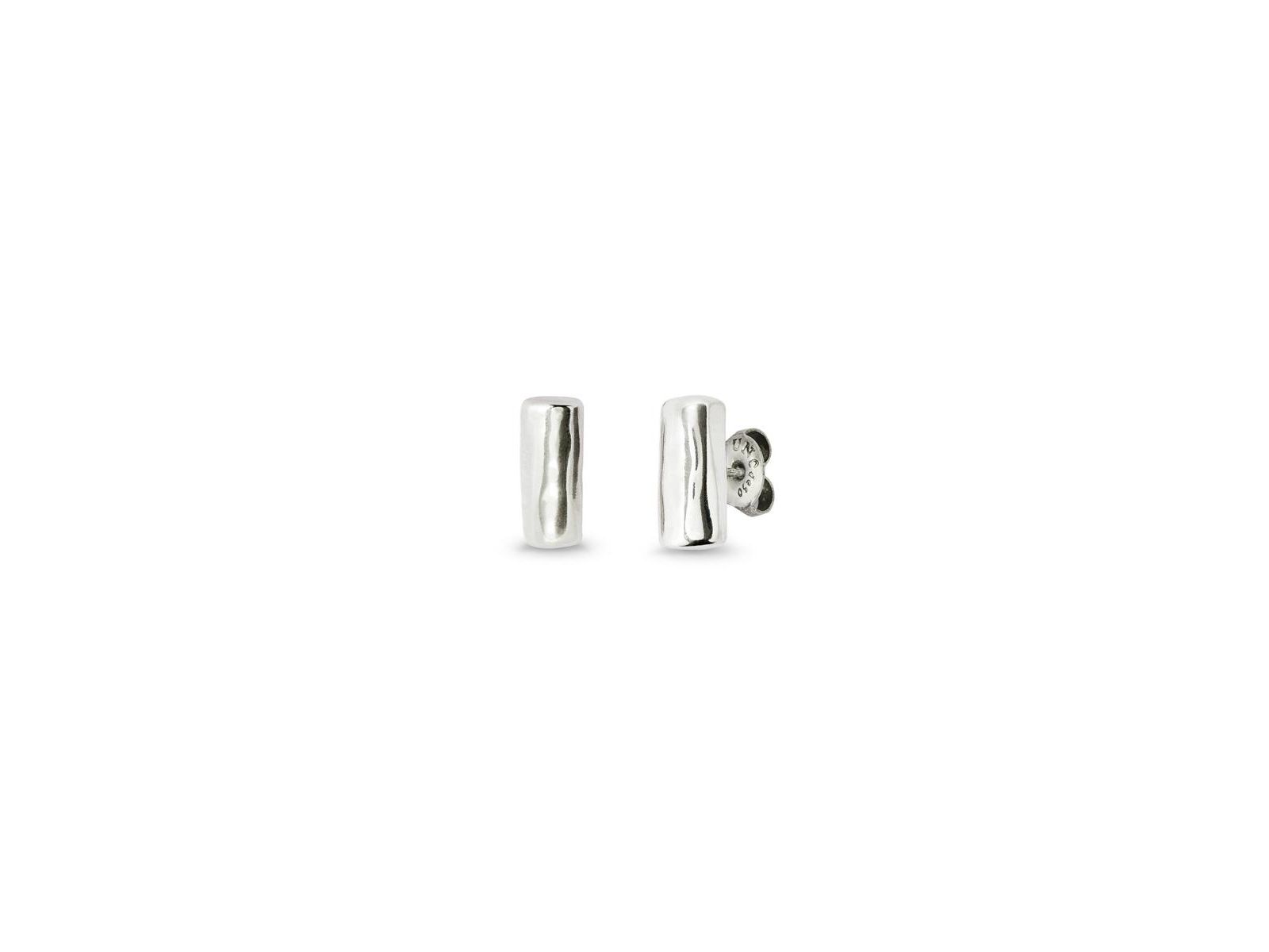 Серьги-трубки UNOde50 Sterling Silver Plated