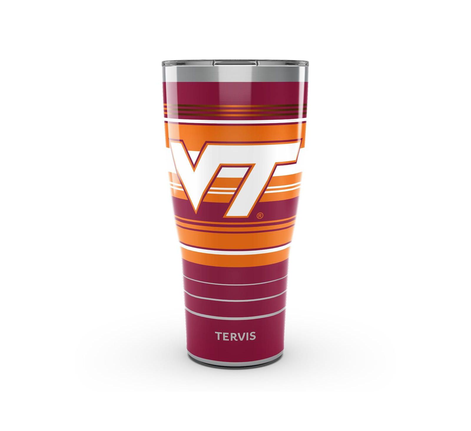 Термокружка Tervis Tumbler Virginia Tech Hokies 30oz. Hype Stripes Stainless Steel