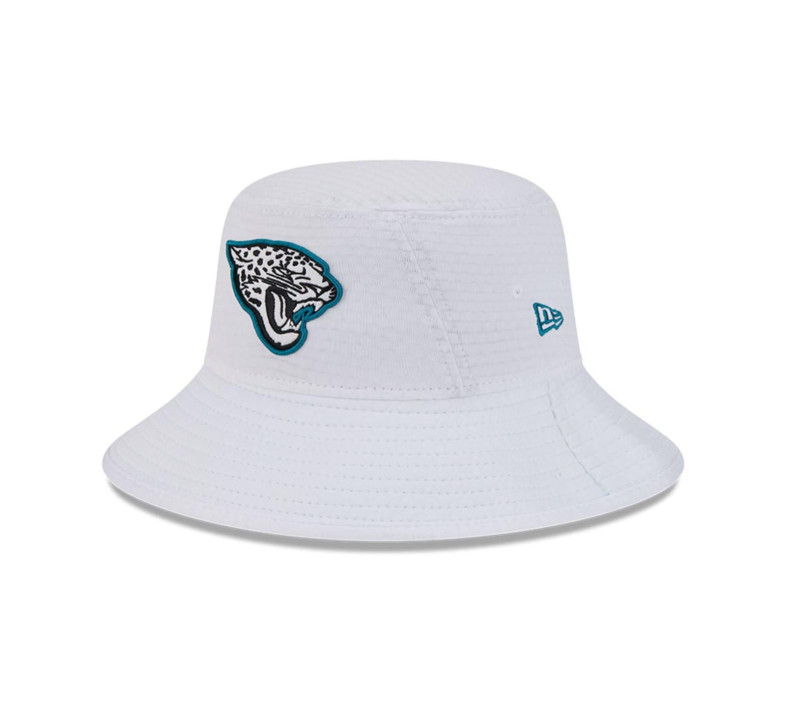 Панама New Era Jacksonville Jaguars 2024 NFL Training Camp для мальчиков и девочек, белая