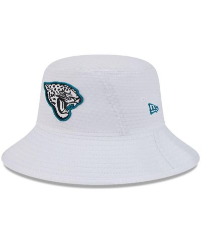 Панама New Era Jacksonville Jaguars 2024 NFL Training Camp для мальчиков и девочек, белая
