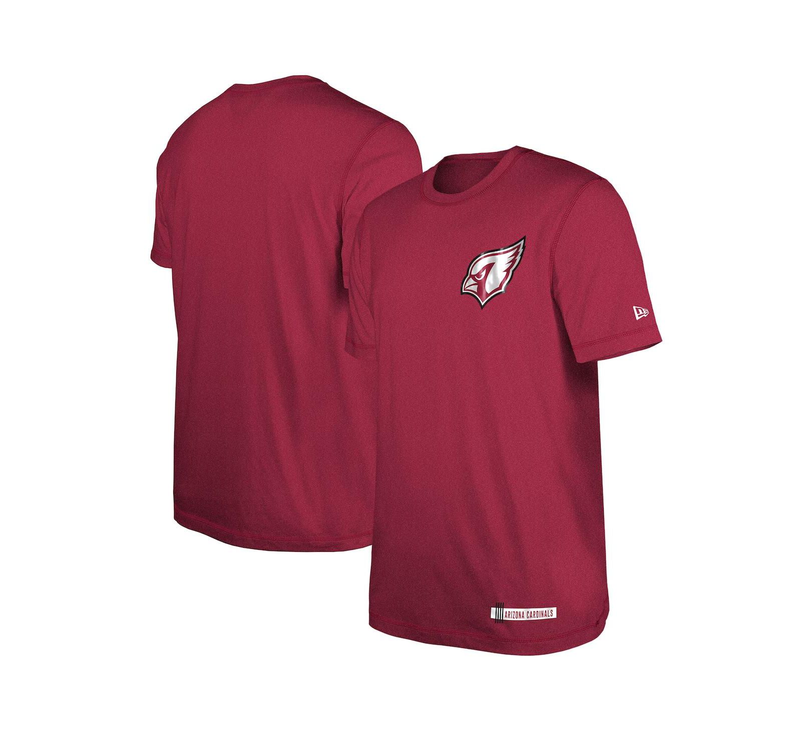 Мужская футболка New Era Cardinal Arizona Cardinals 2024 NFL Training Camp