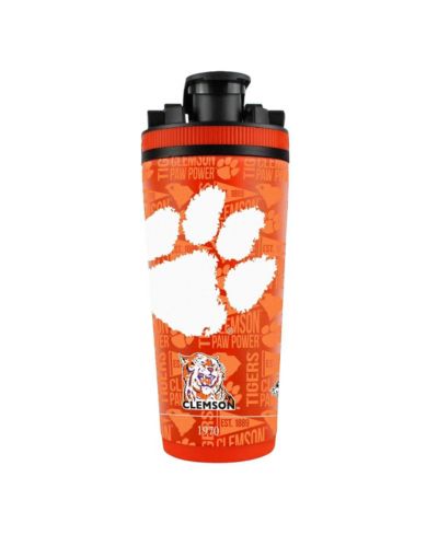 Wincraft Clemson Tigers 26oz. 4D Stainless Steel Ice Shaker Bottle