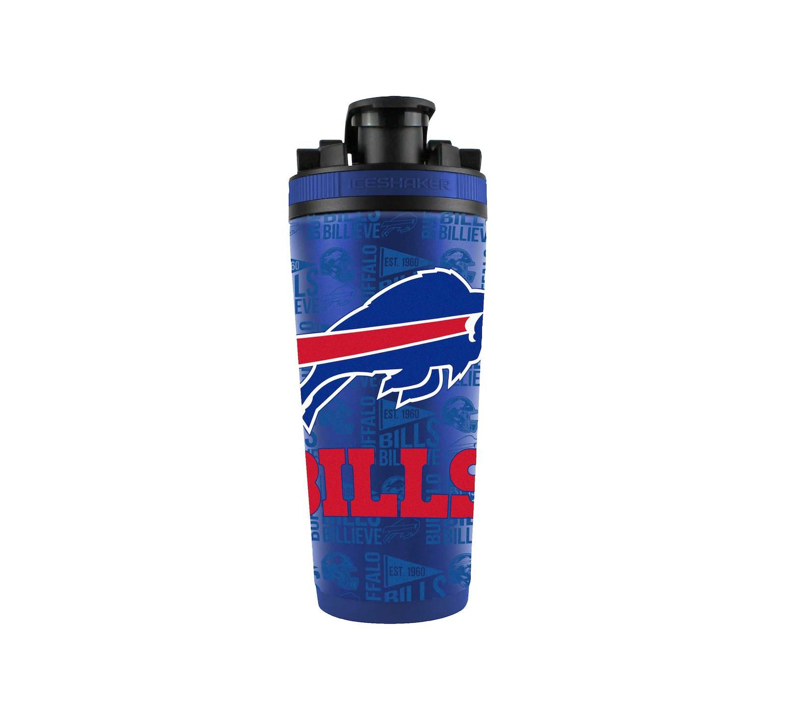 Бутылка-шейкер Wincraft Buffalo Bills 26oz. 4D Stainless Steel Ice Shaker