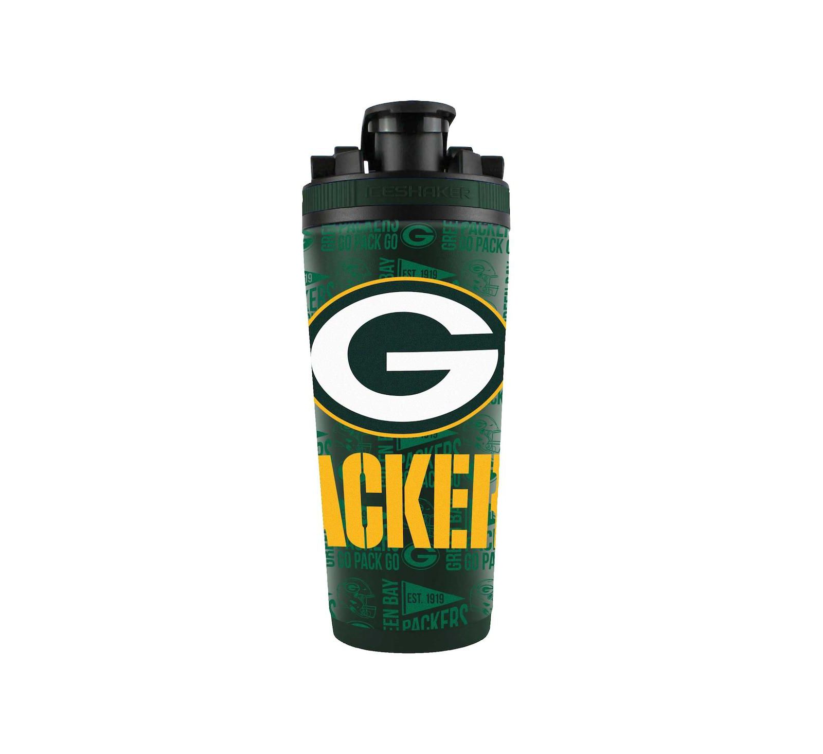 Бутылка-шейкер Wincraft Green Bay Packers из нержавеющей стали 26oz.