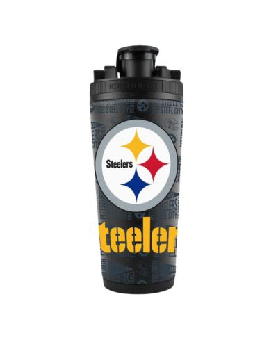 Wincraft Pittsburgh Steelers 26oz. 4D Stainless Steel Ice Shaker Bottle