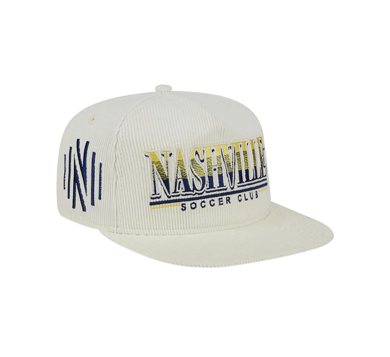 Мужская кепка New Era Nashville SC Throwback Corduroy Golfer Adjustable