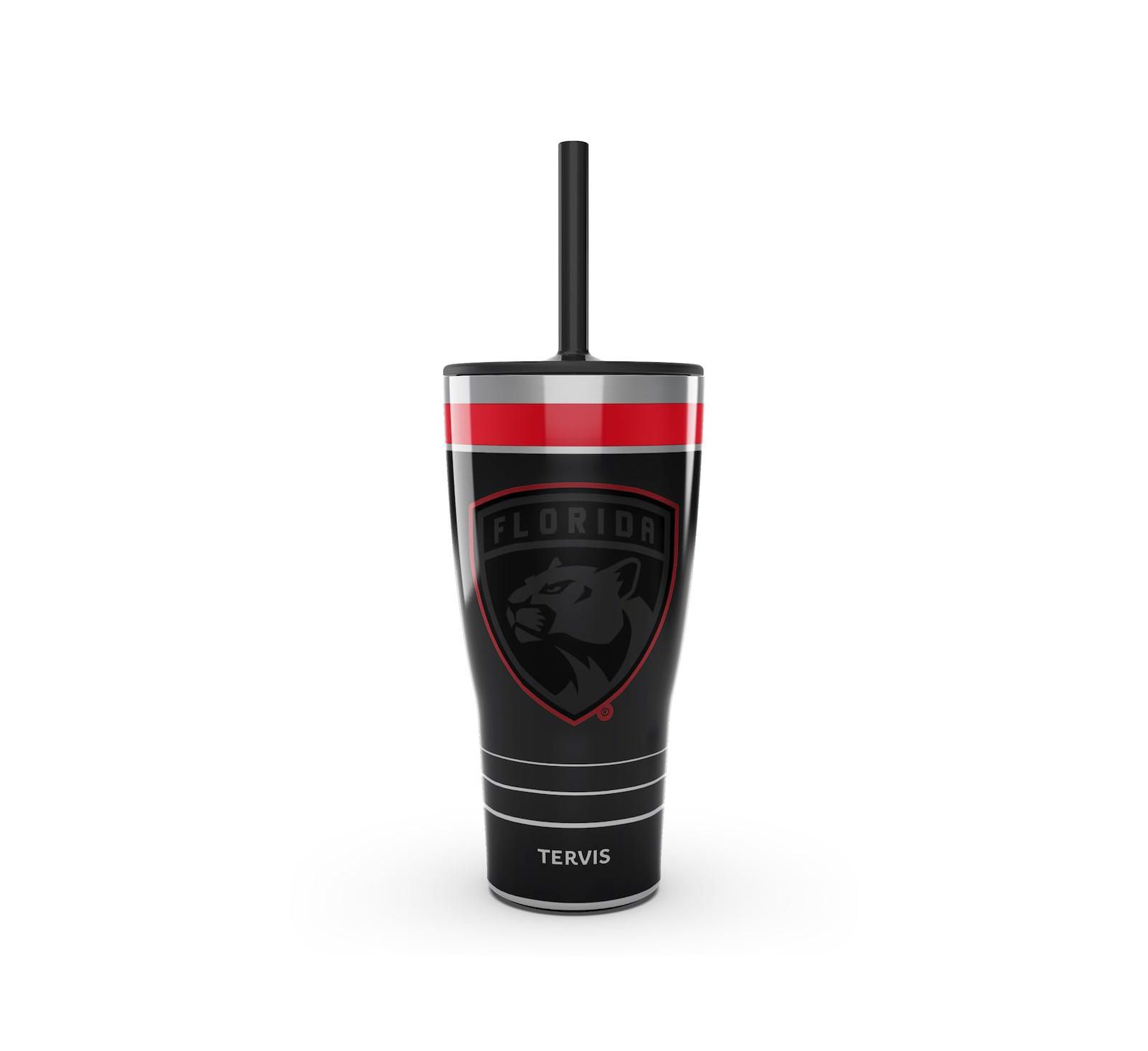 Tervis Tumbler Florida Panthers 30oz. Night Game Stainless Steel Tumbler with Straw
